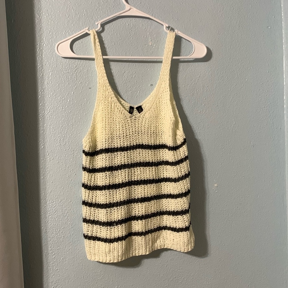 Knitted tank top